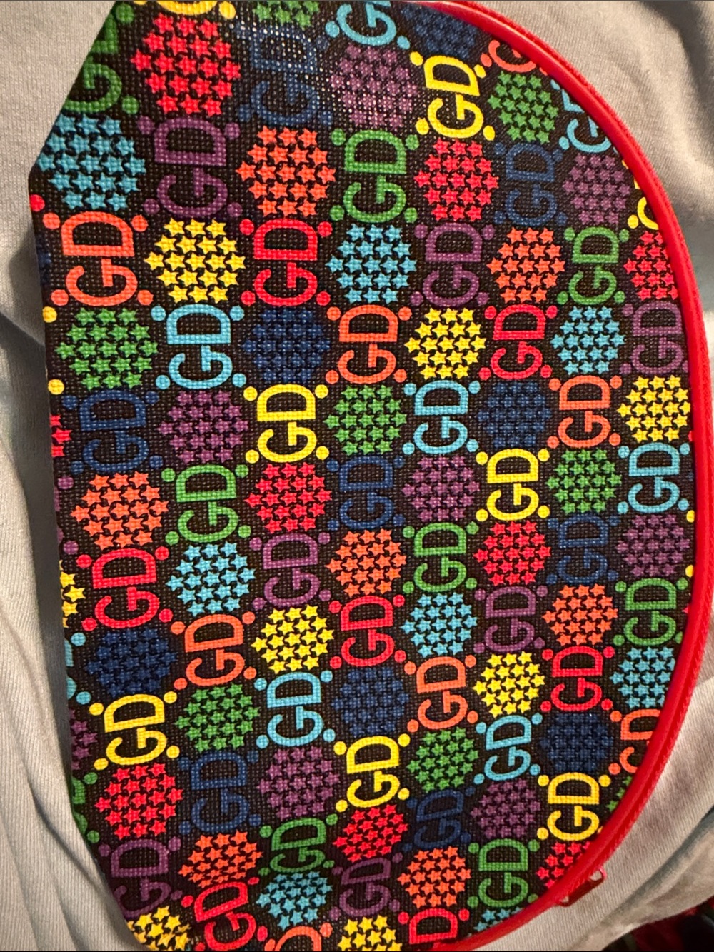 Inspired Monogram & Leopard Scrunchie Set - Multicolor - Picture 5 of 5